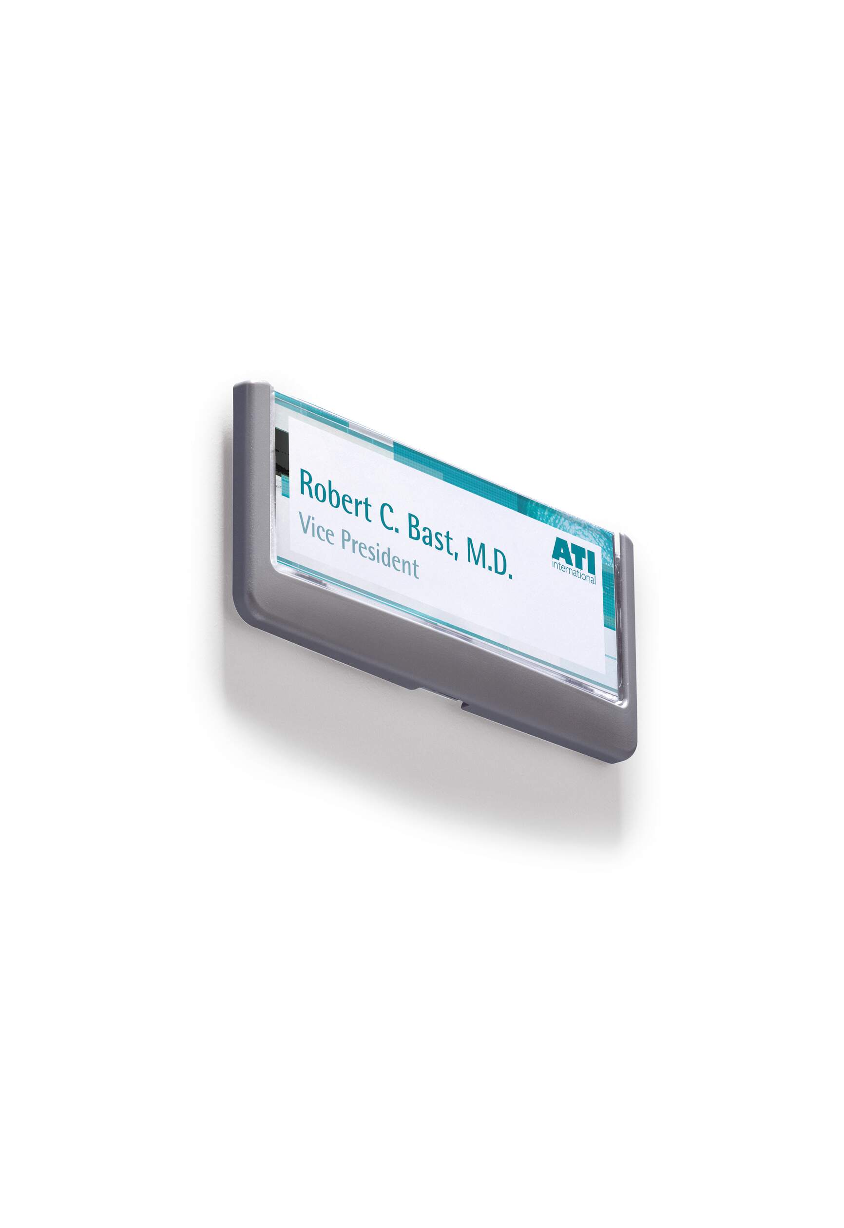 486037 Durable White Out-of-door plate, 149 x 52.5 mm Sheets