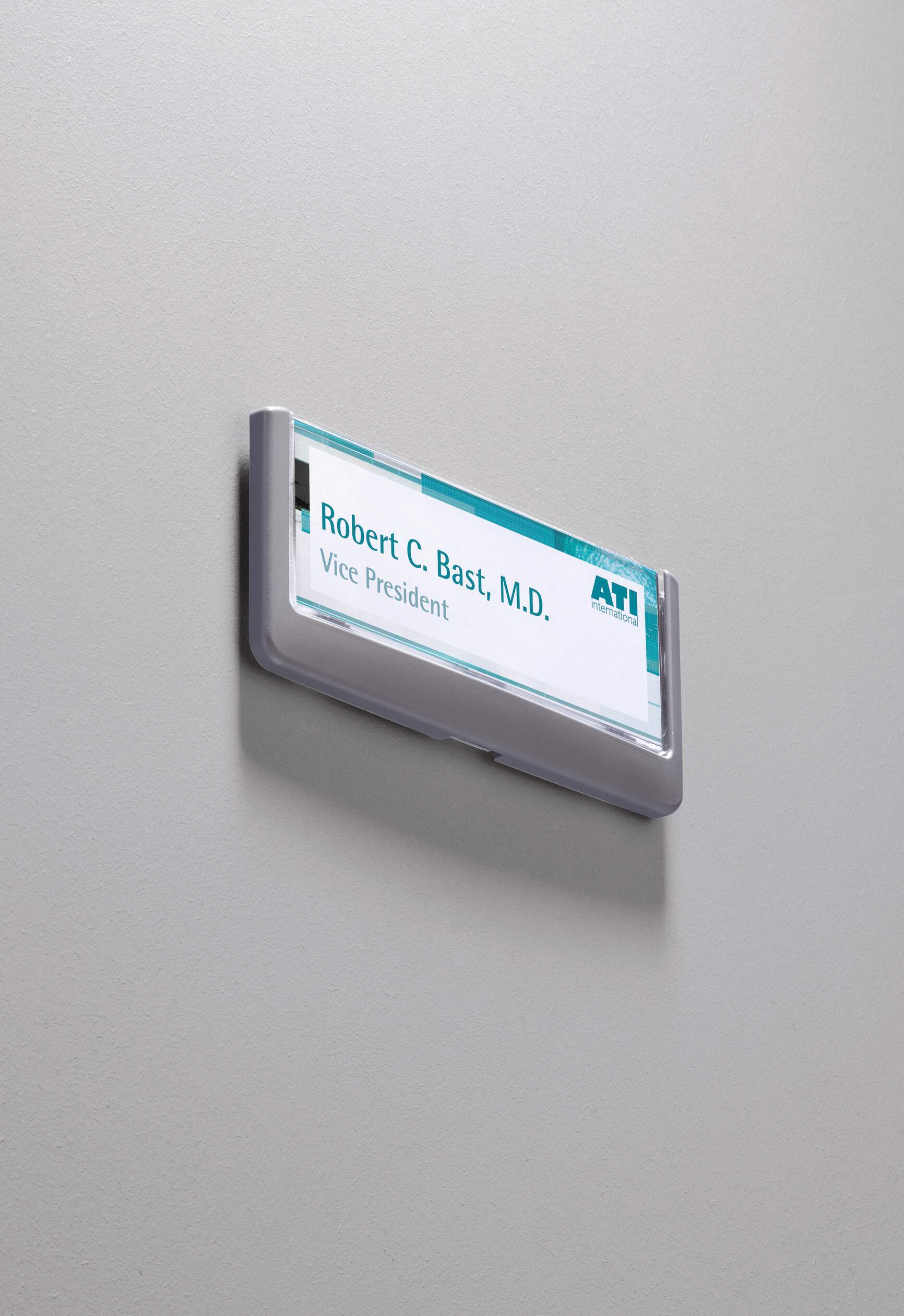 486037 Durable White Out-of-door plate, 149 x 52.5 mm Sheets