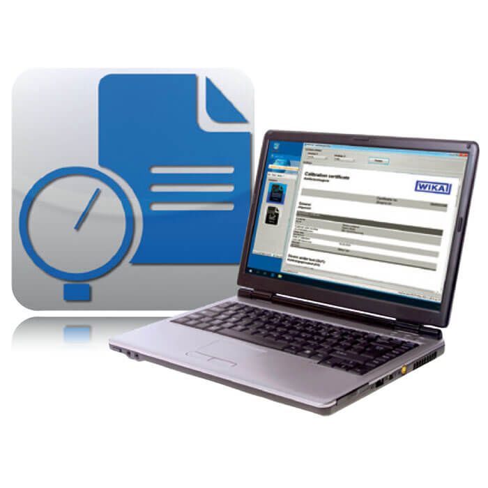 WIKA Calibration Software Multimeter Software for Use with Pressure Measuring Instruments