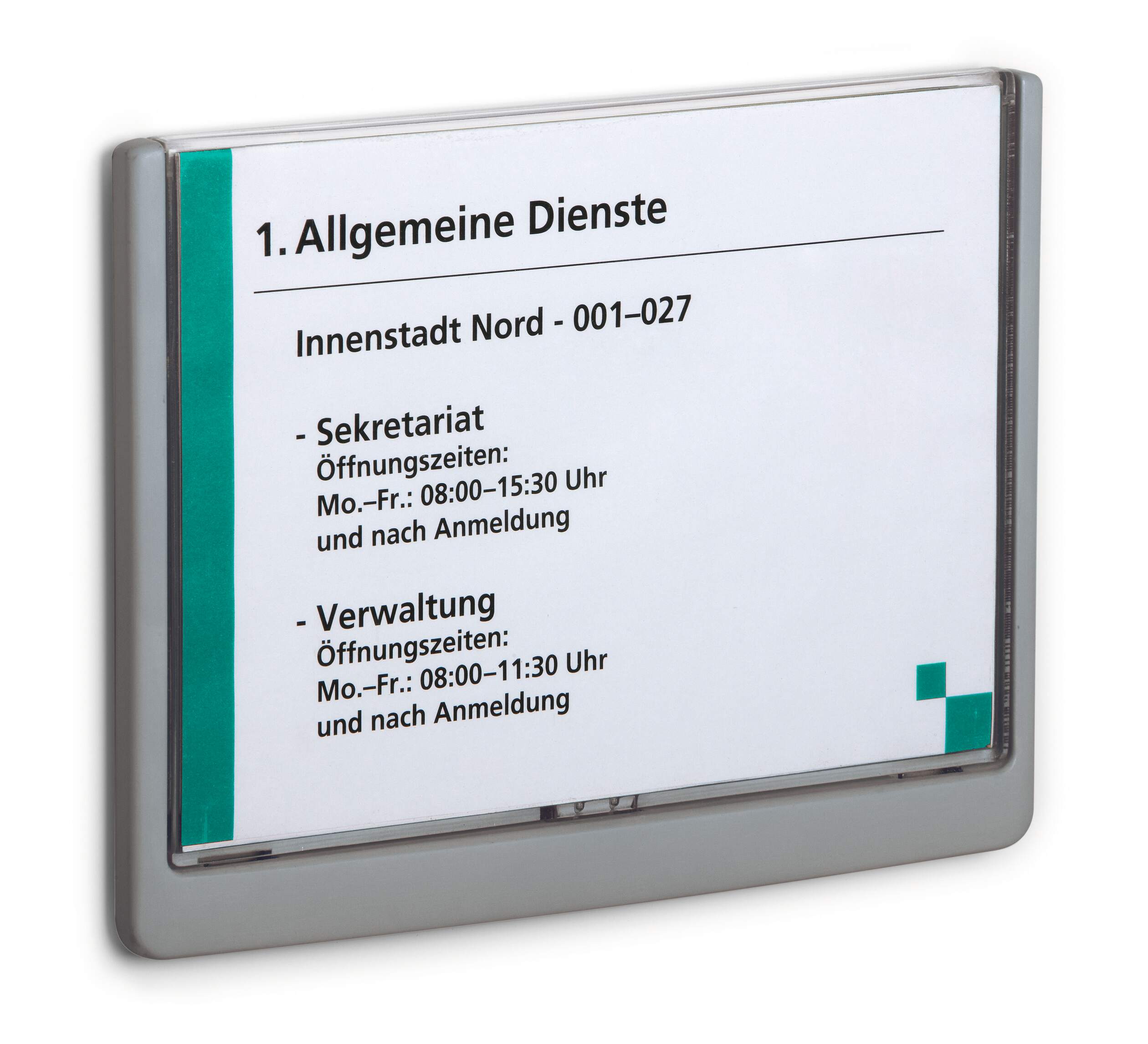 Durable Grey A5 Document Display, 148.5 mm Height, 210mm Width