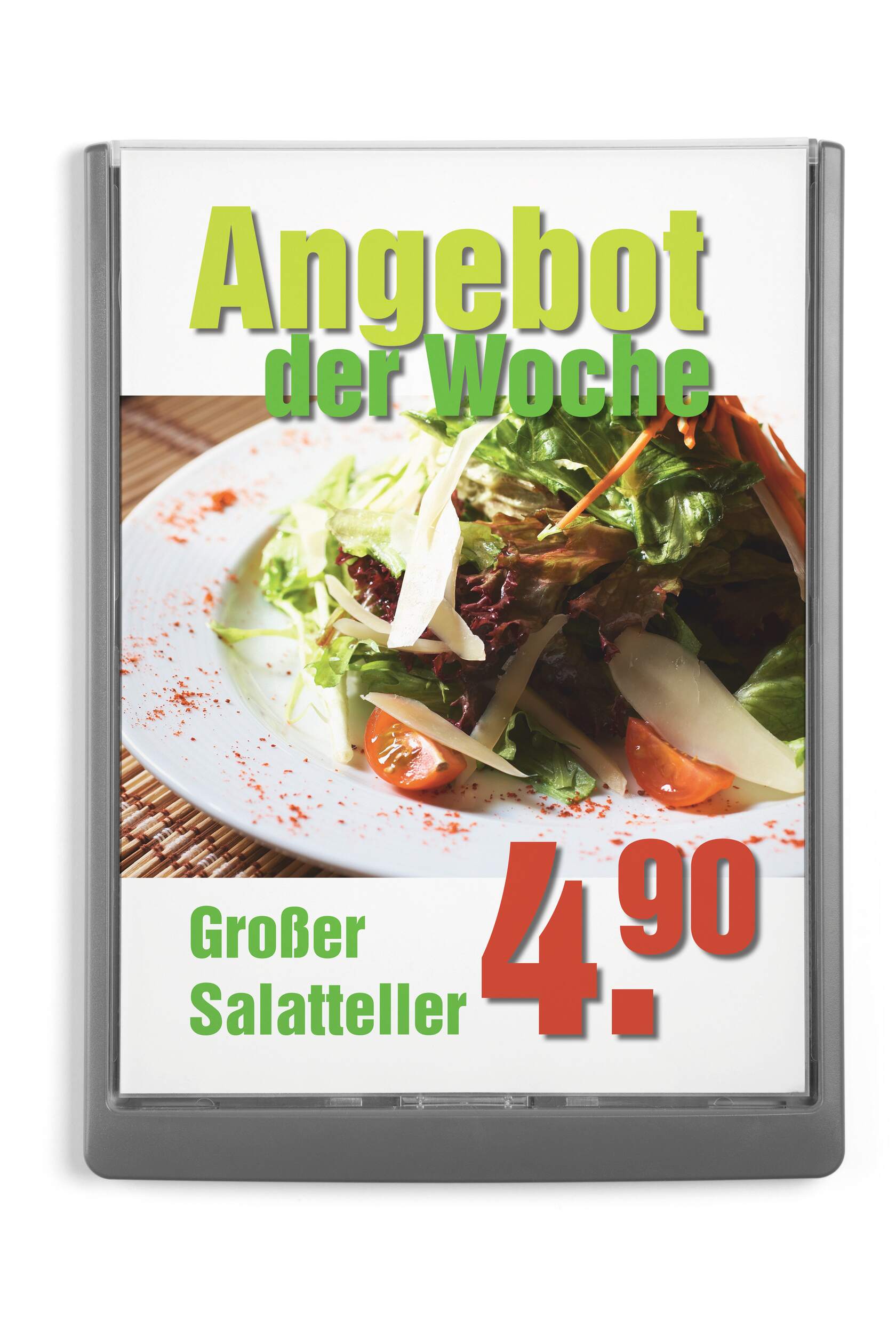 486737 Durable Grey A4 Document Display, 327 mm Height, 233mm Width