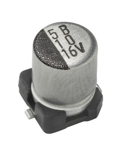 Vishay 1μF Aluminium Electrolytic Capacitor 50V dc, Surface Mount - MAL215371108E3