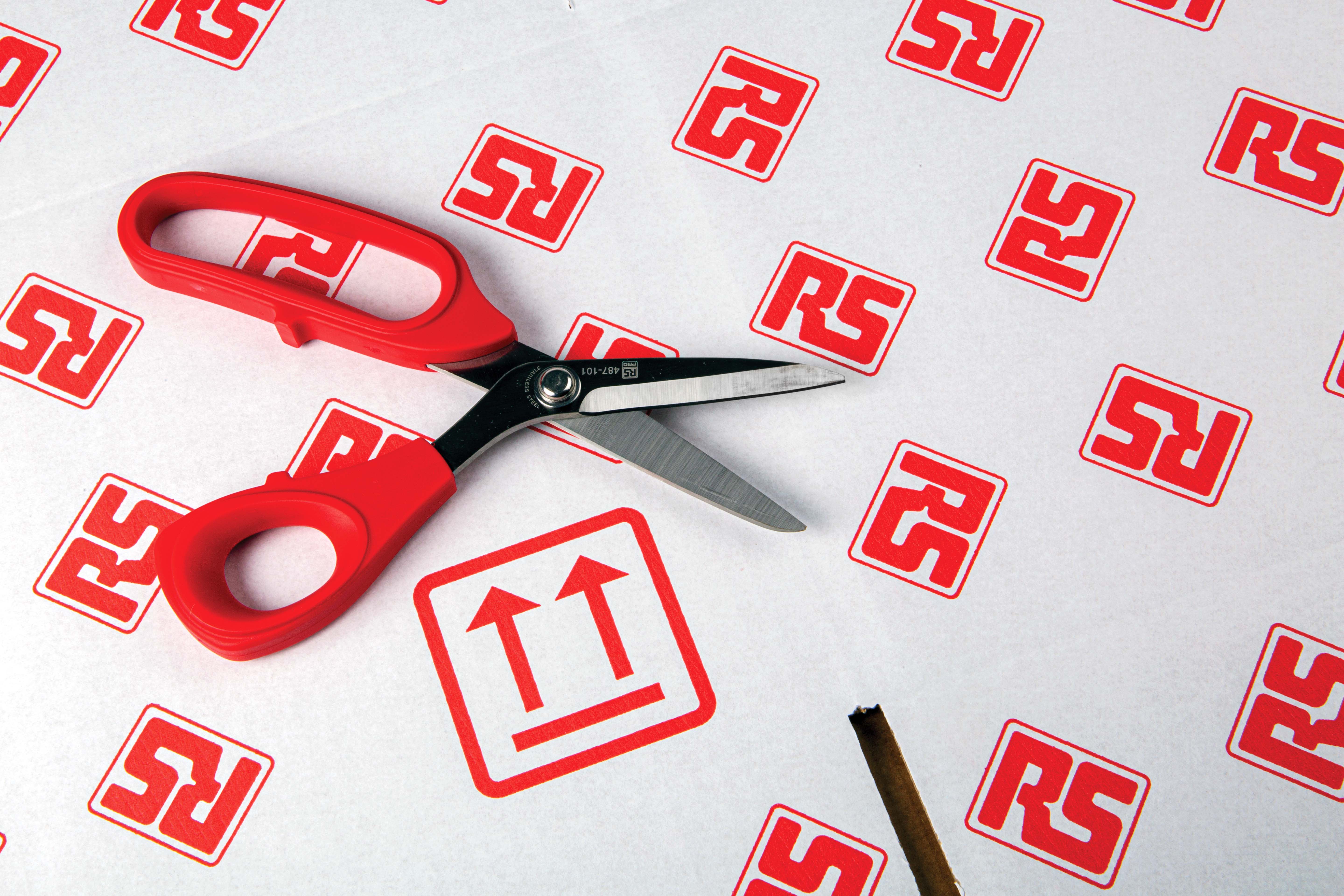487-101 RS PRO 205 mm Stainless Steel Scissor