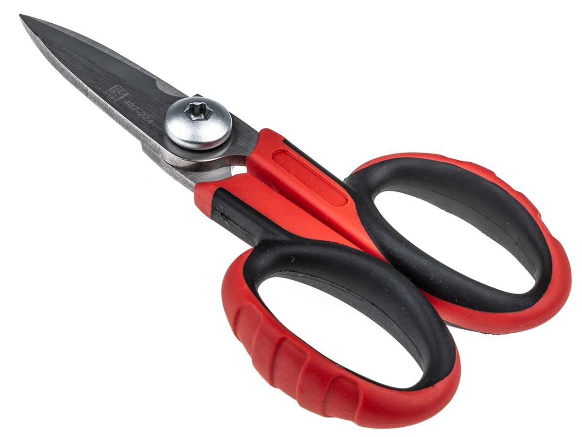 RS PRO 5.5 in Chrome Steel Electricians Cable Cutter