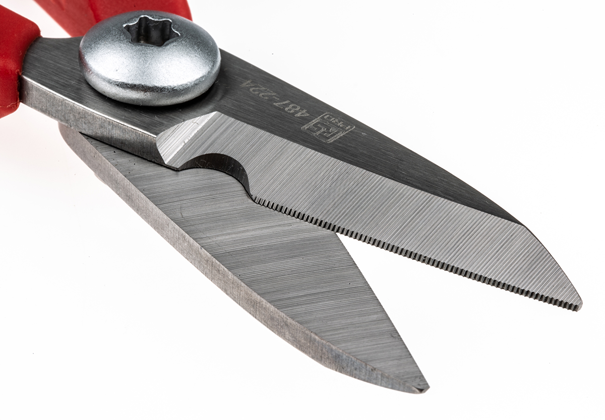 487-224 RS PRO 5.5 in Chrome Steel Electricians Cable Cutter