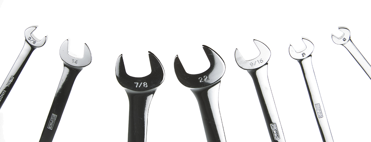 487-274 RS PRO 23-Piece Spanner Set, 5/16 To 13/16 in, Chrome Vanadium Steel