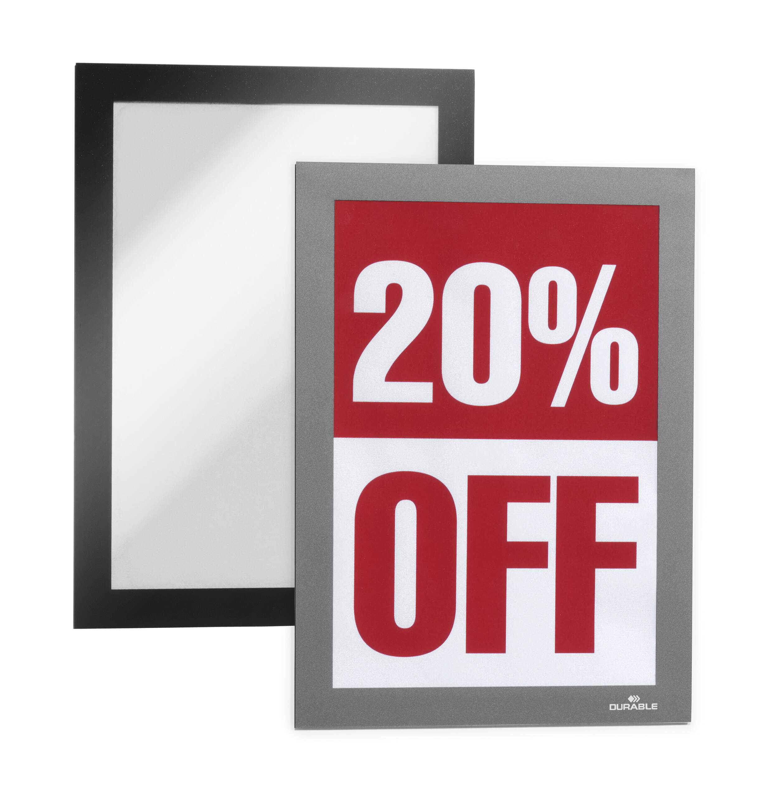 4871-01 Durable Black A5 Document Display, 176 mm Height, 236mm Width