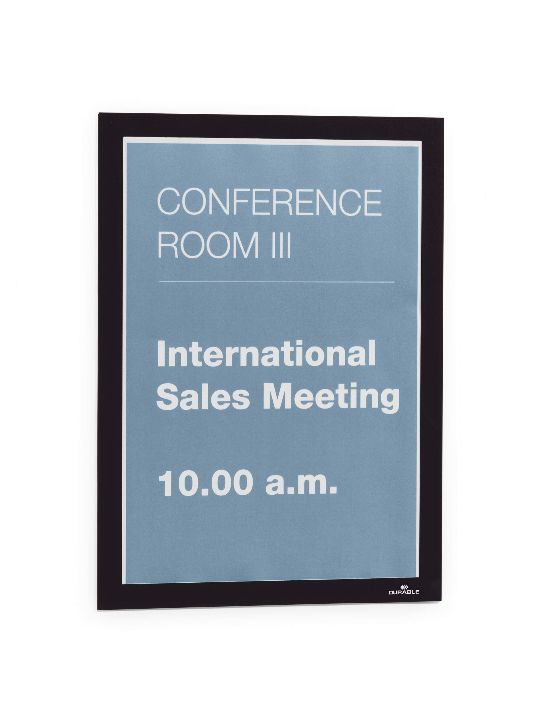 4872-01 Durable Black A4 Document Display, 323 mm Height, 236mm Width