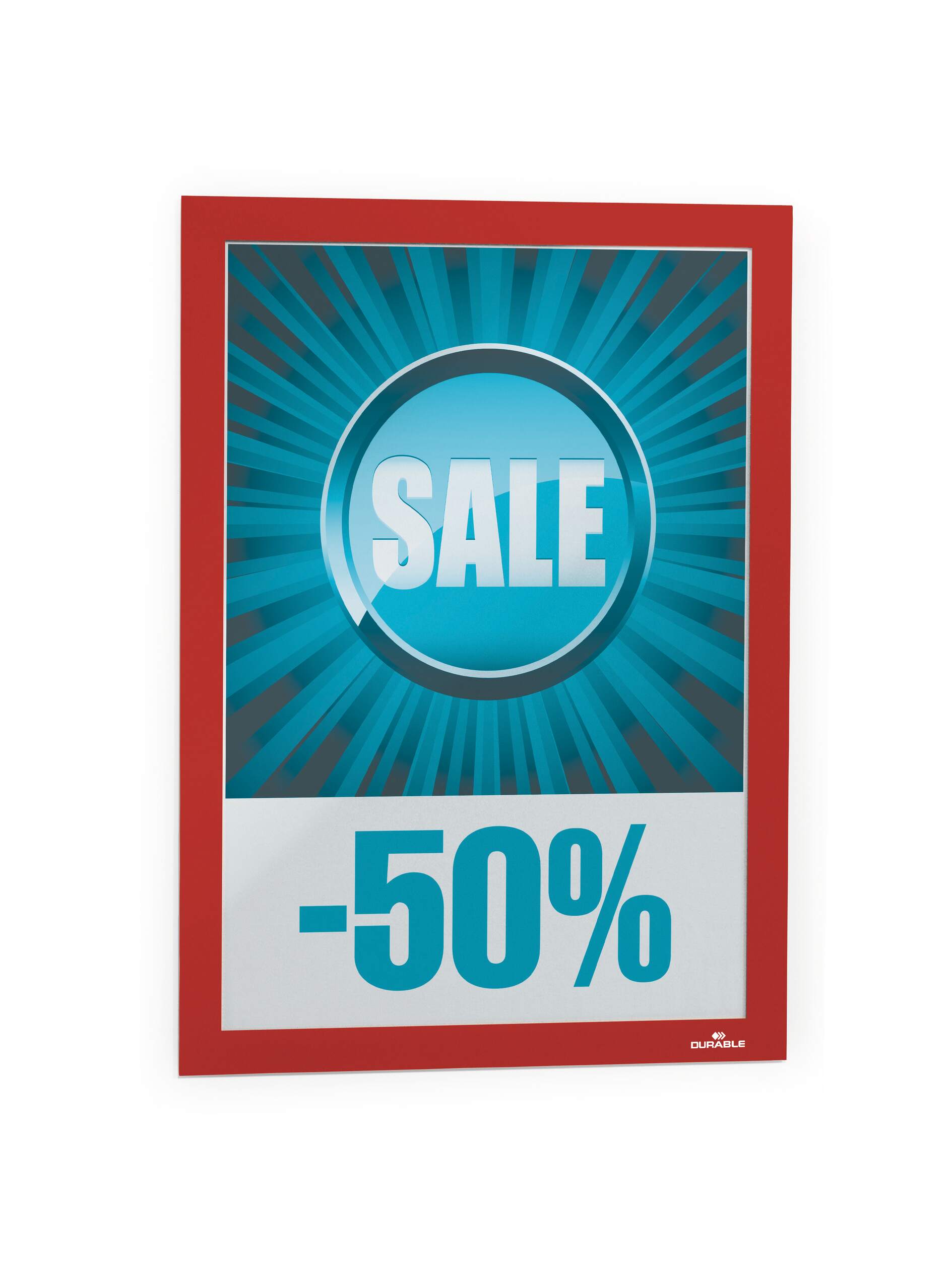 4872-03 Durable Red A4 Document Display, 323 mm Height, 236mm Width