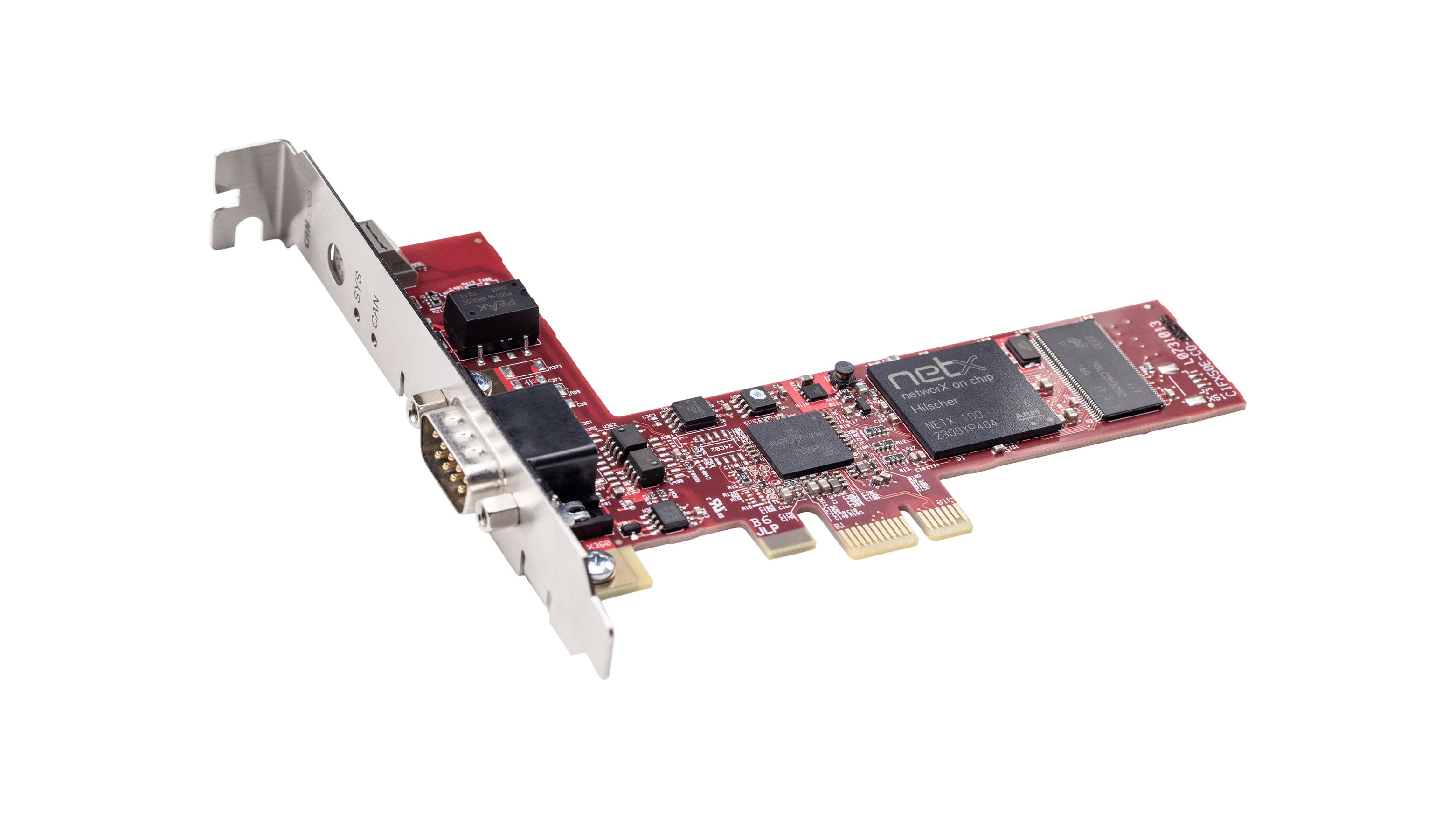 cifx-50e-coml Hilscher 1 PCI Express D-sub, 9 Pin Serial Card