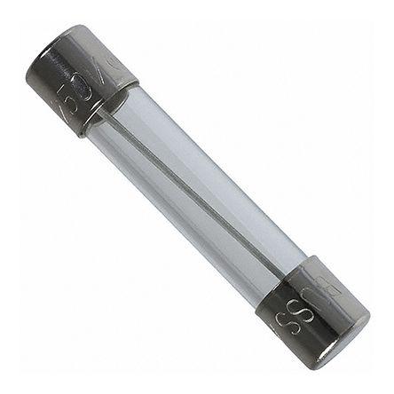 Cooper Bussmann Glass Cartridge Fuse, 5A, Speed F, 6.3 x 32mm