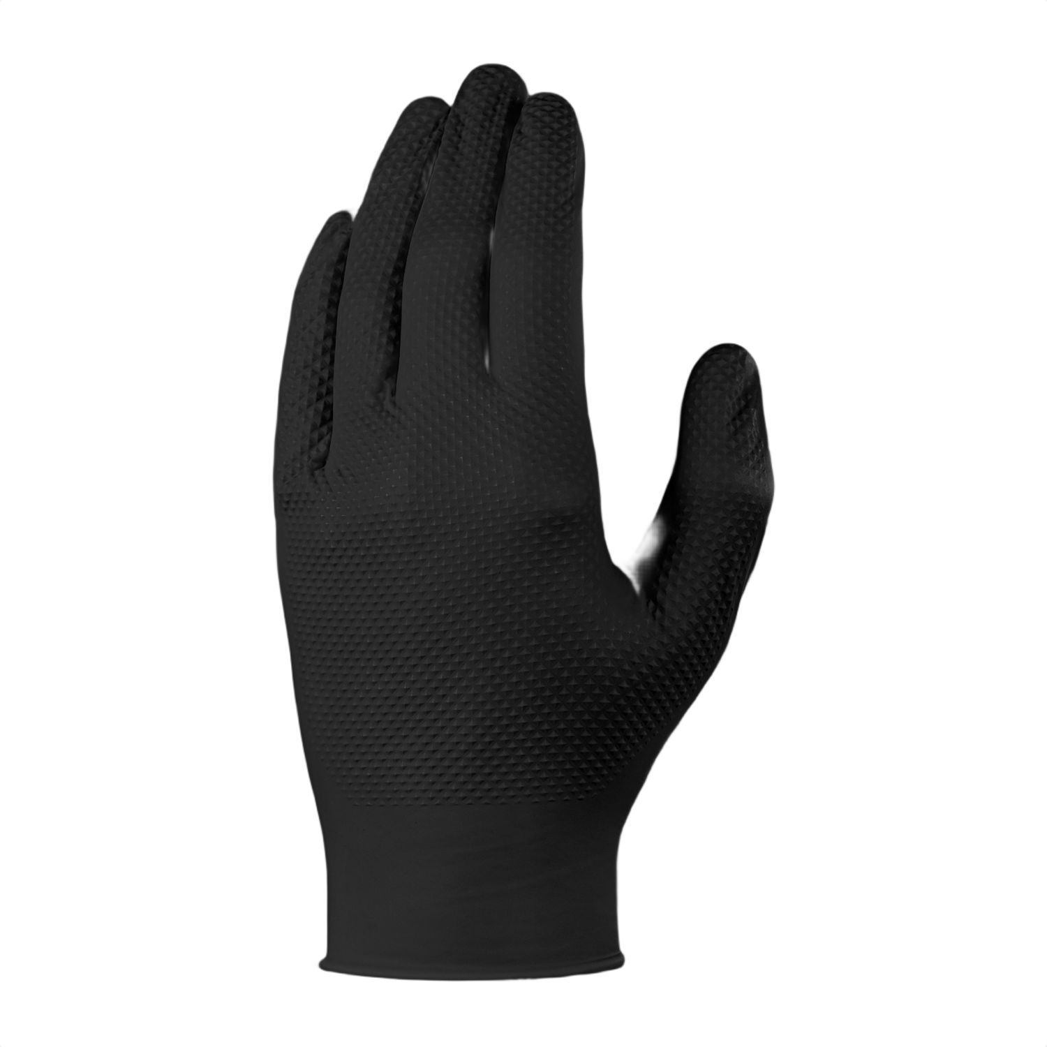 skgv00924b Skytec SKGV00924B Black Nitrile Nitrile Chemical Resistant Gloves, Size 11/2XL, Uncoated Coating