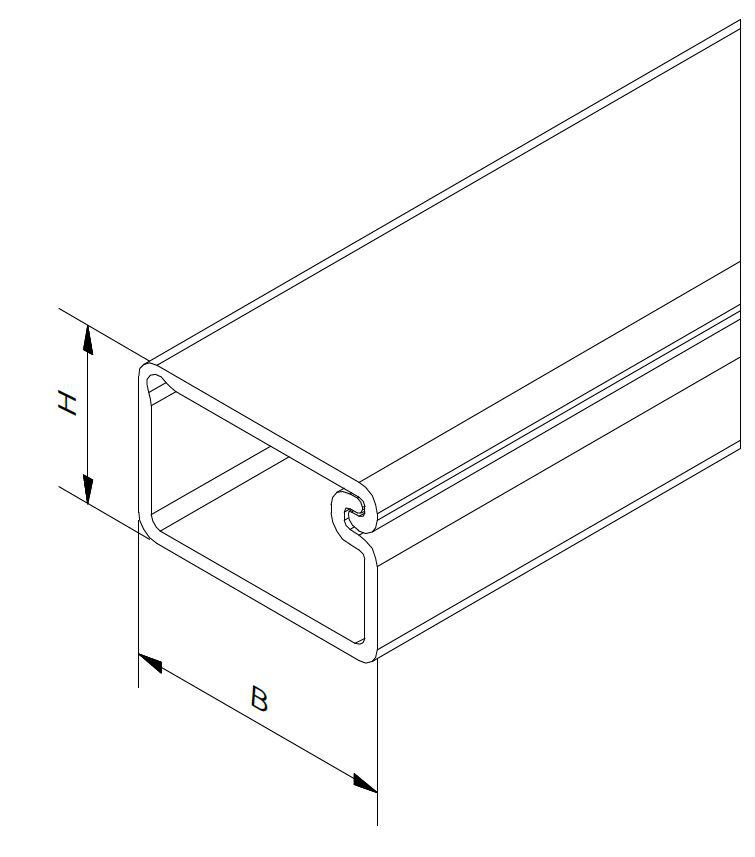 RS PRO White Mini Trunking Self-Adhesive, W7 mm x D12mm, L2m, PVC