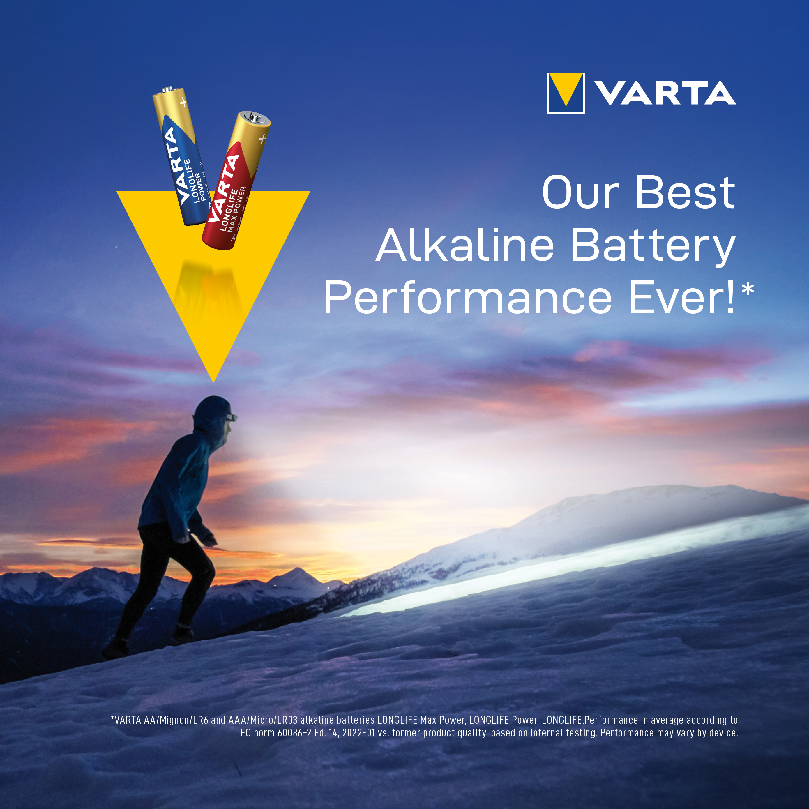 4903121492 Varta Varta Longlife Power Alkaline AAA Battery 1.5 V