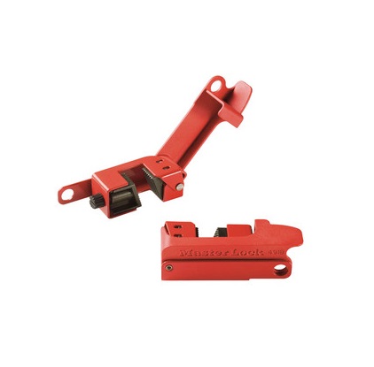 Master Lock 1-Lock Lockout Powder Coated Steel Circuit Breaker Lockout