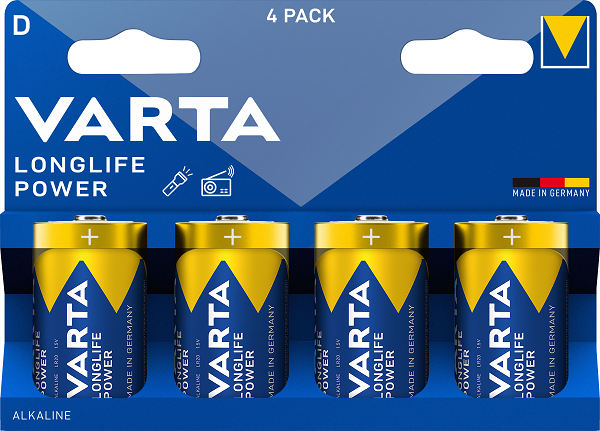 4920121424 Varta 4920 1.5 V Lithium Manganese Dioxide D Non-Rechargeable Battery