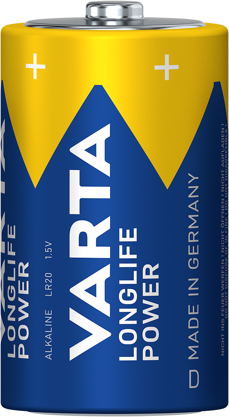 Varta 4920 1.5 V Lithium Manganese Dioxide D Non-Rechargeable Battery