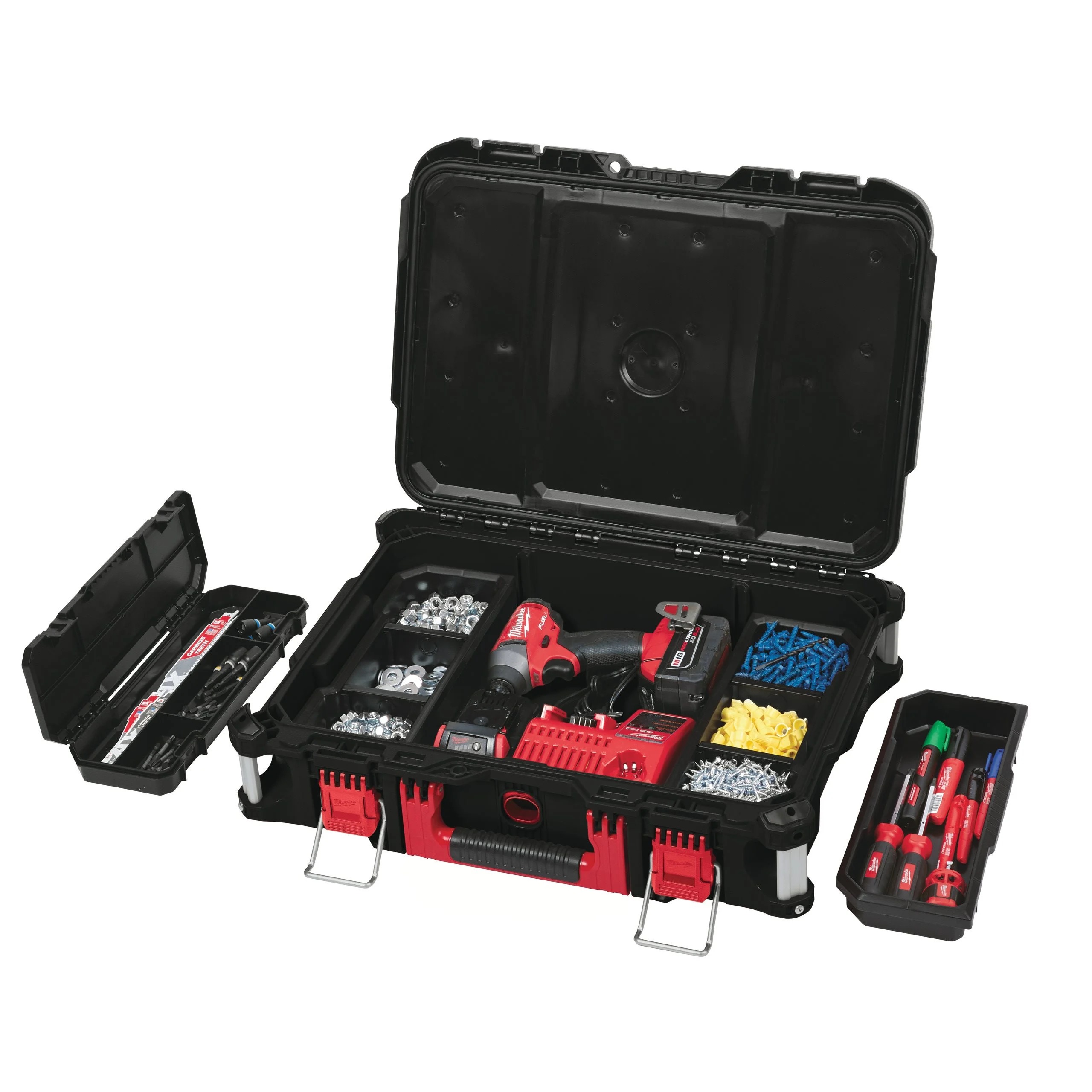 4932464080 Milwaukee 0 Drawer Polymer Tool Box Wheeled 170 mm 560 mm 410mm