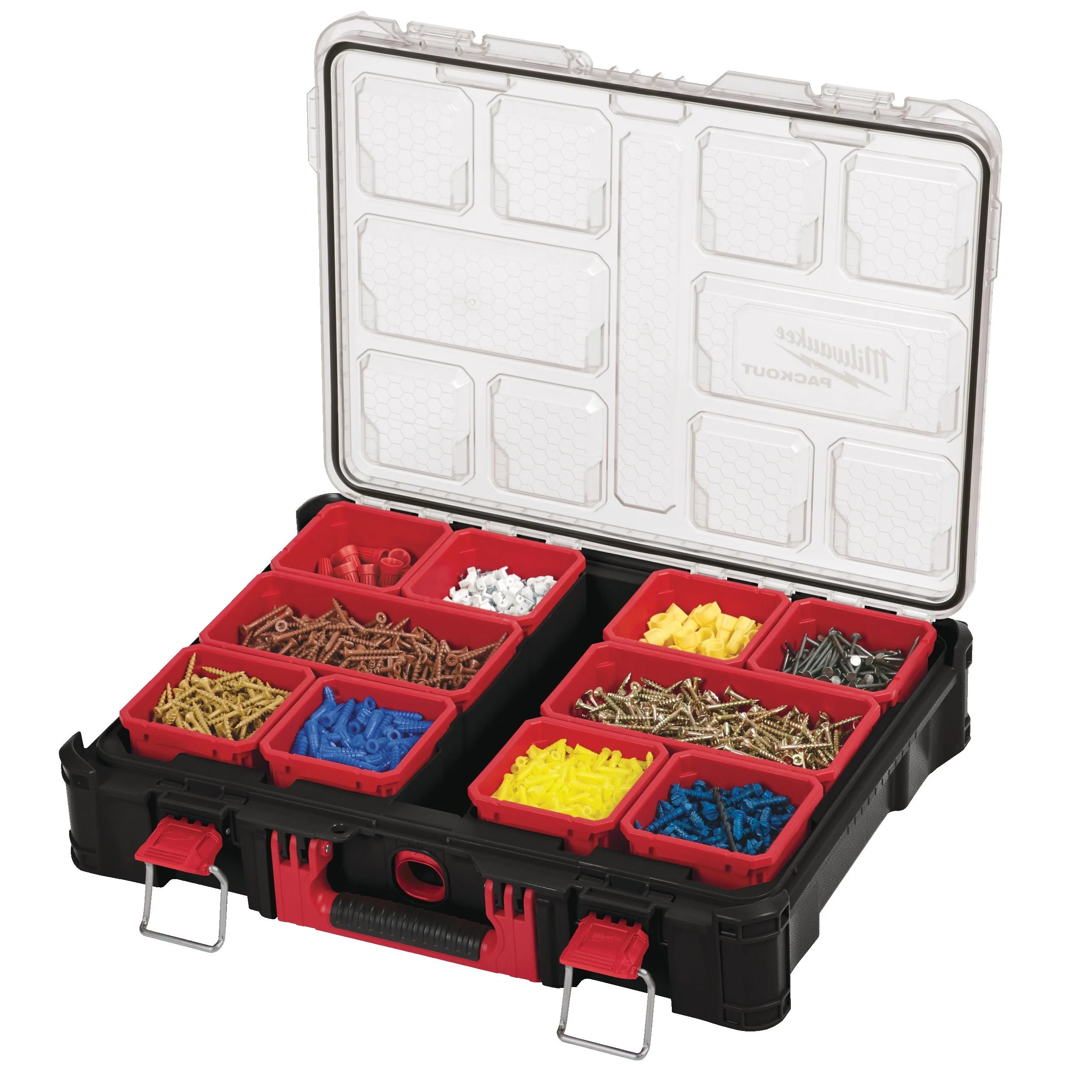 4932464082 Milwaukee 10 Drawer Polymer Tool Box 120 mm 500 mm 380mm