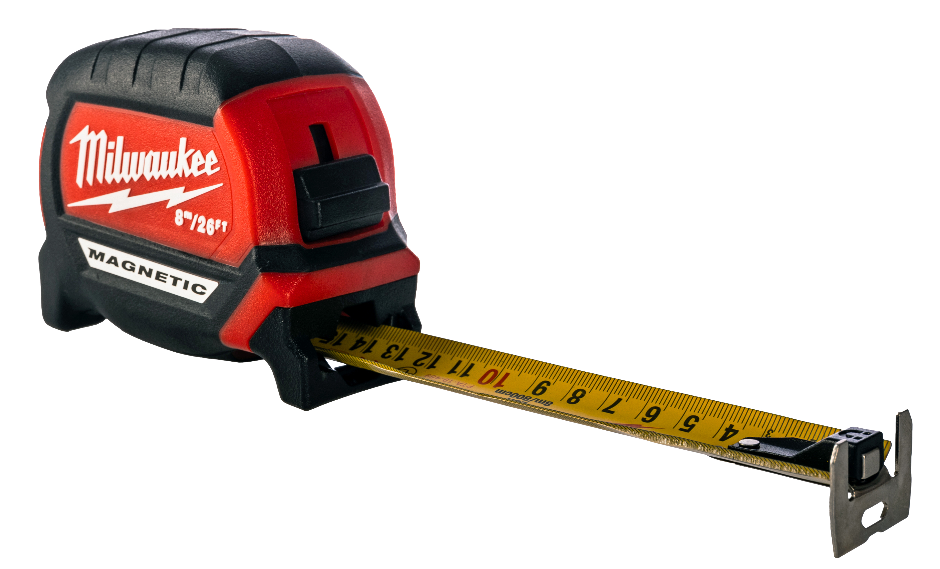 Milwaukee 4932 8 m Tape Measure, Metric, Imperial, RSCAL