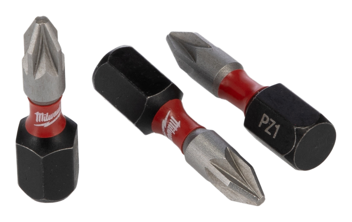Milwaukee Pozidriv, Pozidriv Driver Bit 25 Pieces
