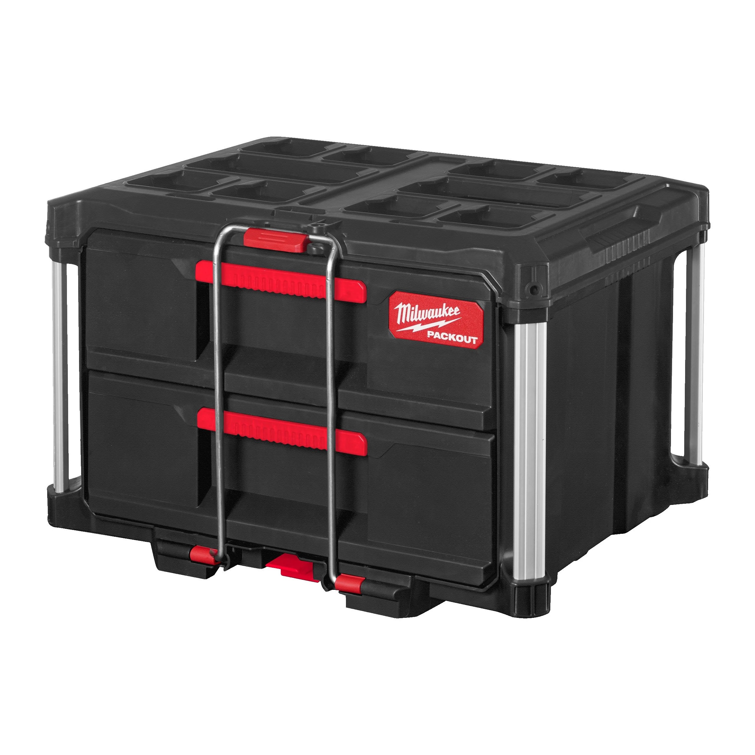 Milwaukee 2 Drawer Polymer Tool Box 360 mm 560 mm 410mm