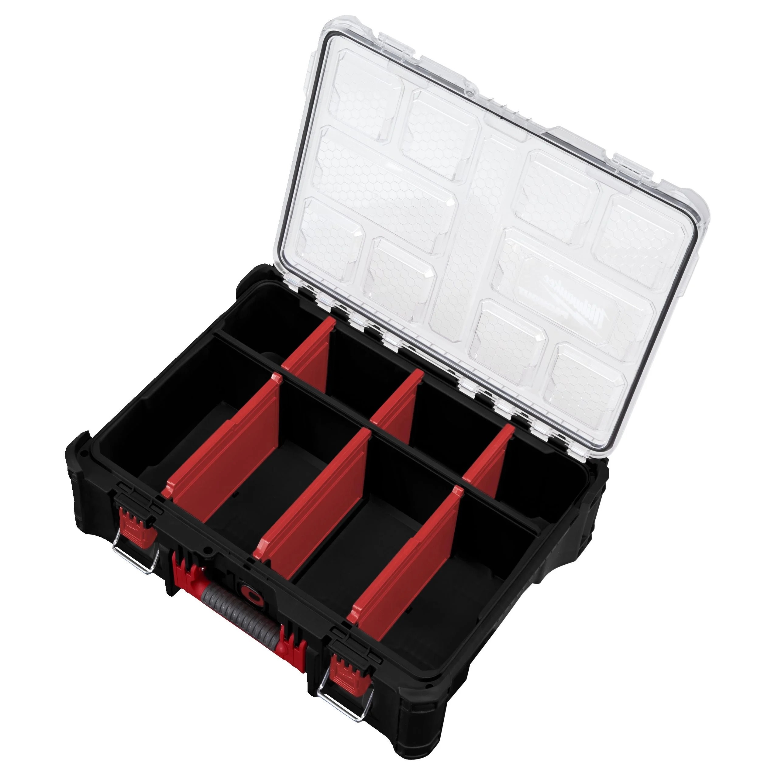 4932478625 Milwaukee 10 Cell Polymer Compartment Box, 178 mm x 507mm x 386 mm