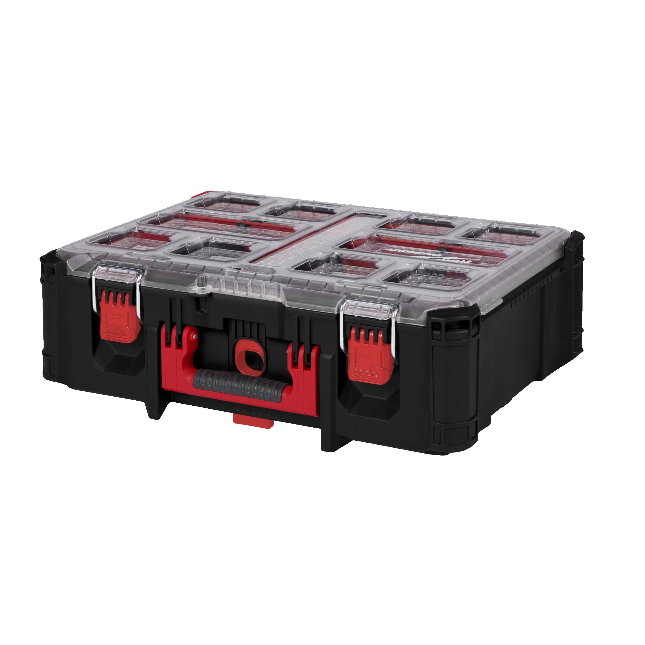 Milwaukee 10 Cell Polymer Compartment Box, 178 mm x 507mm x 386 mm