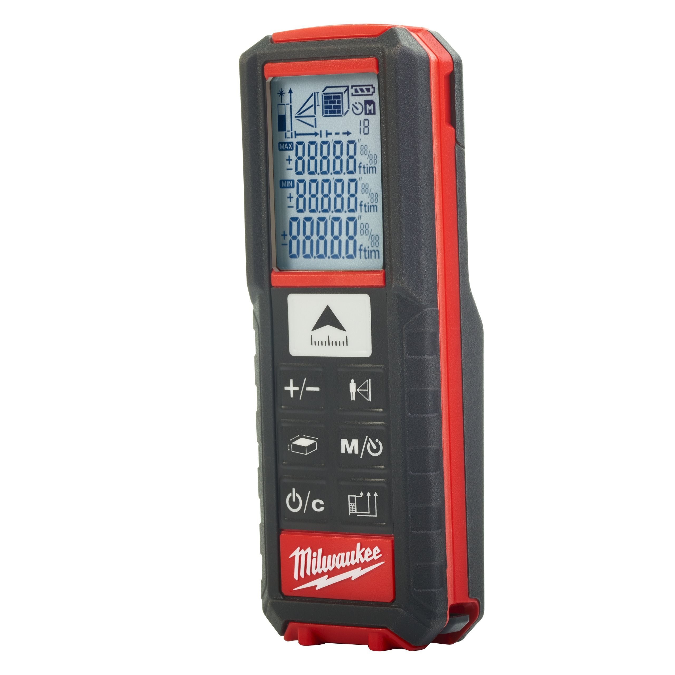 4933447700 Milwaukee LDM 50 Distance Meter, 0.05 to 50 m Range, ±1.5 % Accuracy