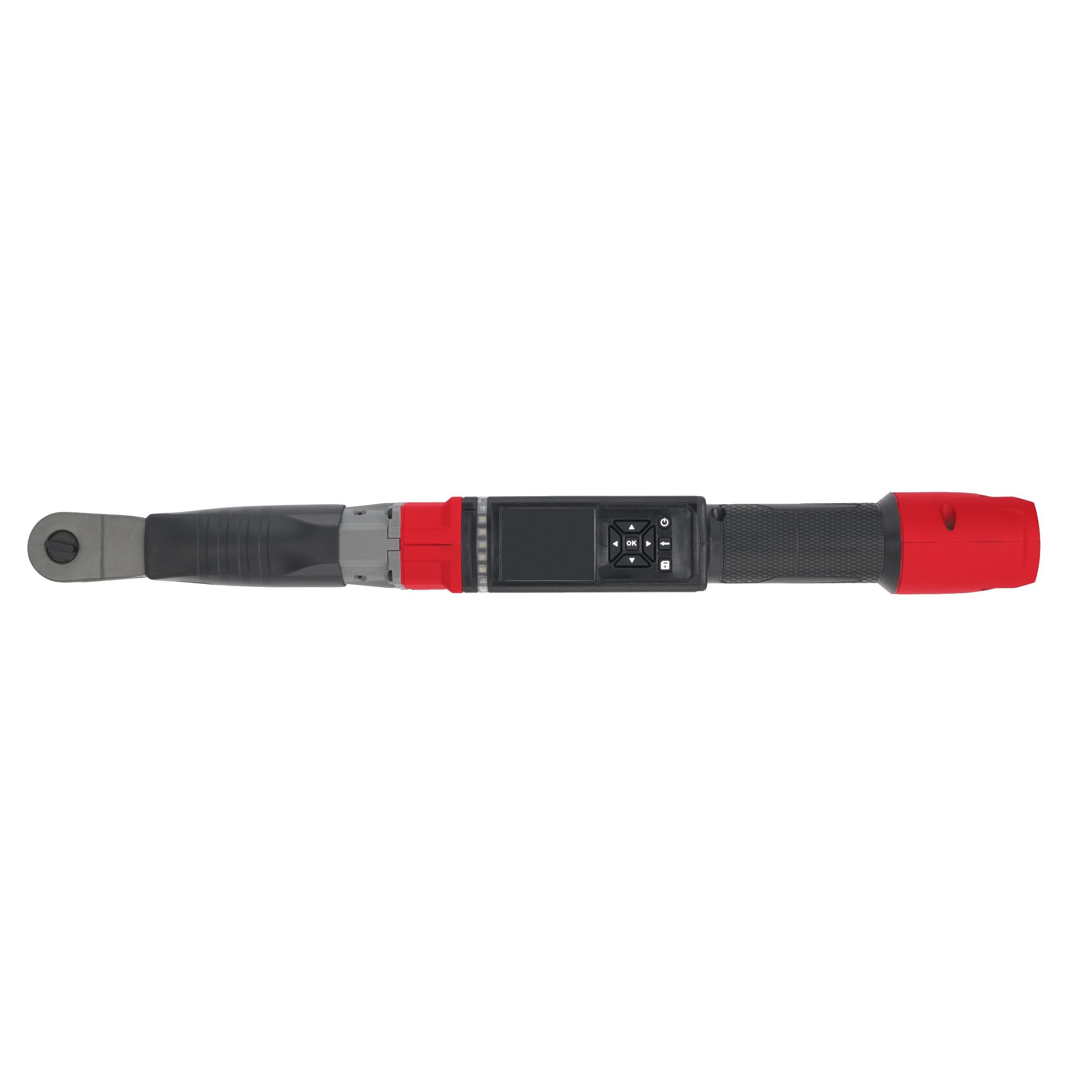 4933464966 Milwaukee Digital Torque Wrench, 13.6 to 135.6 Nm, 0.375 in Drive, Hex Drive, 581.7mm Overall
