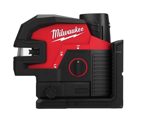 4933479202 Milwaukee M12 CLL4P-0C M12 Laser Colour Green Laser Level