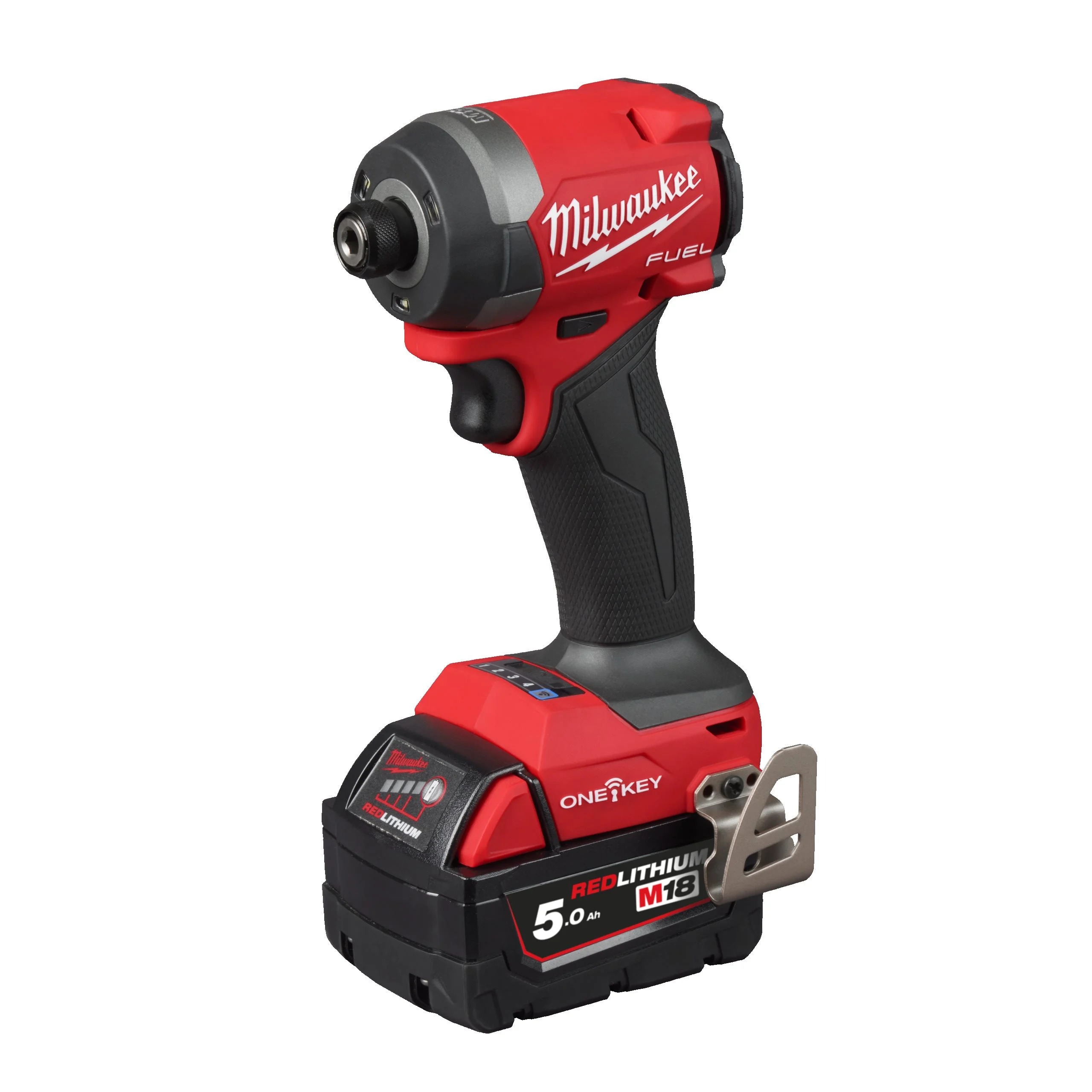 4933492805 Milwaukee  - Cordless Impact Driver with 2 x 5 Ah Batteries