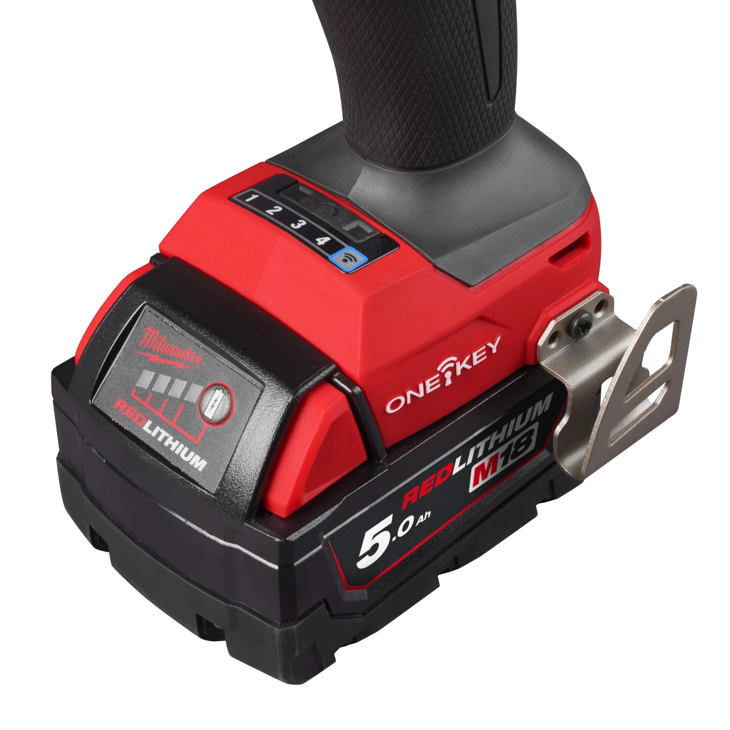 4933492805 Milwaukee  - Cordless Impact Driver with 2 x 5 Ah Batteries