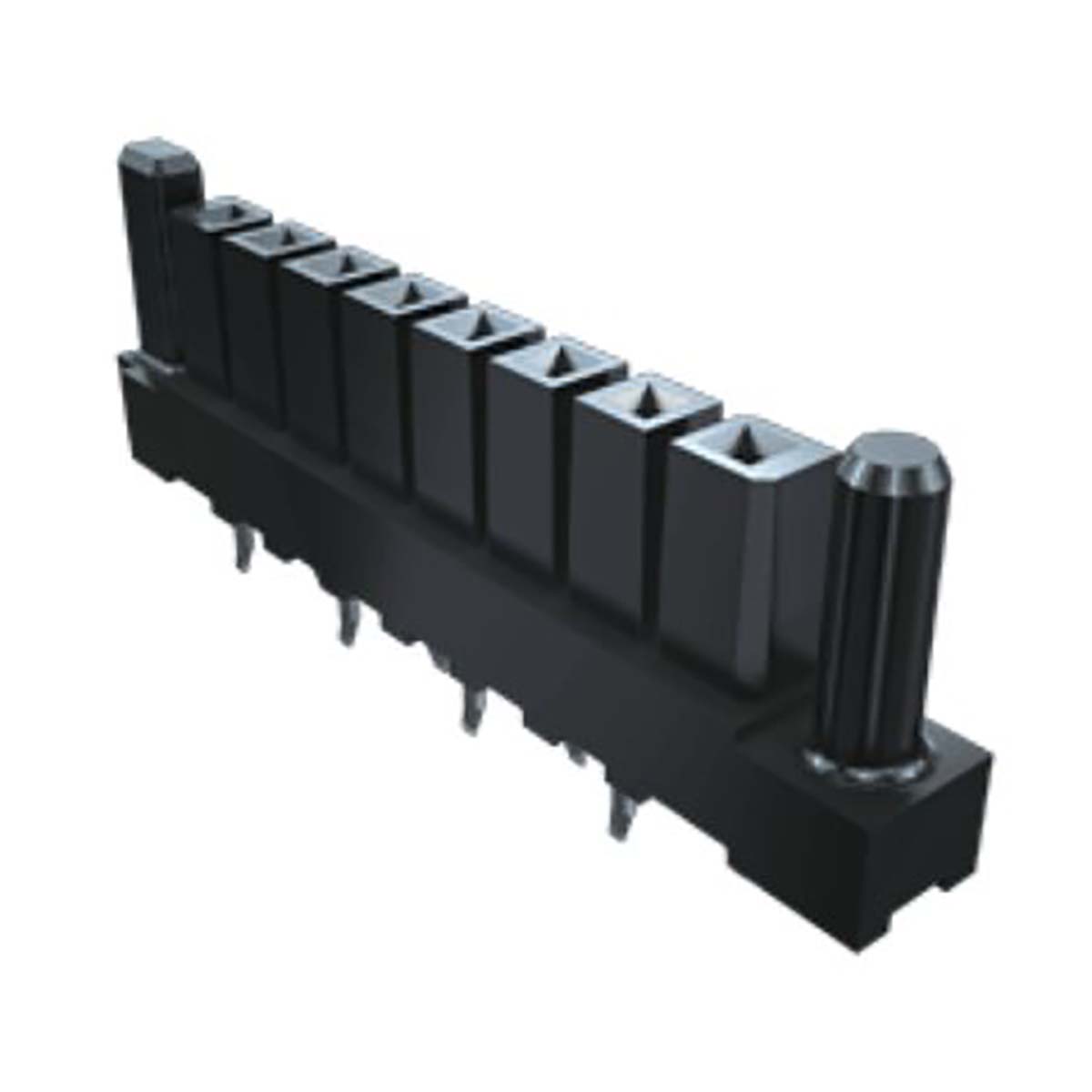 Samtec IPBS Series Straight Through Hole Mount PCB Socket, 16-Contact, 2-Row, 4.2mm Pitch, Solder Termination