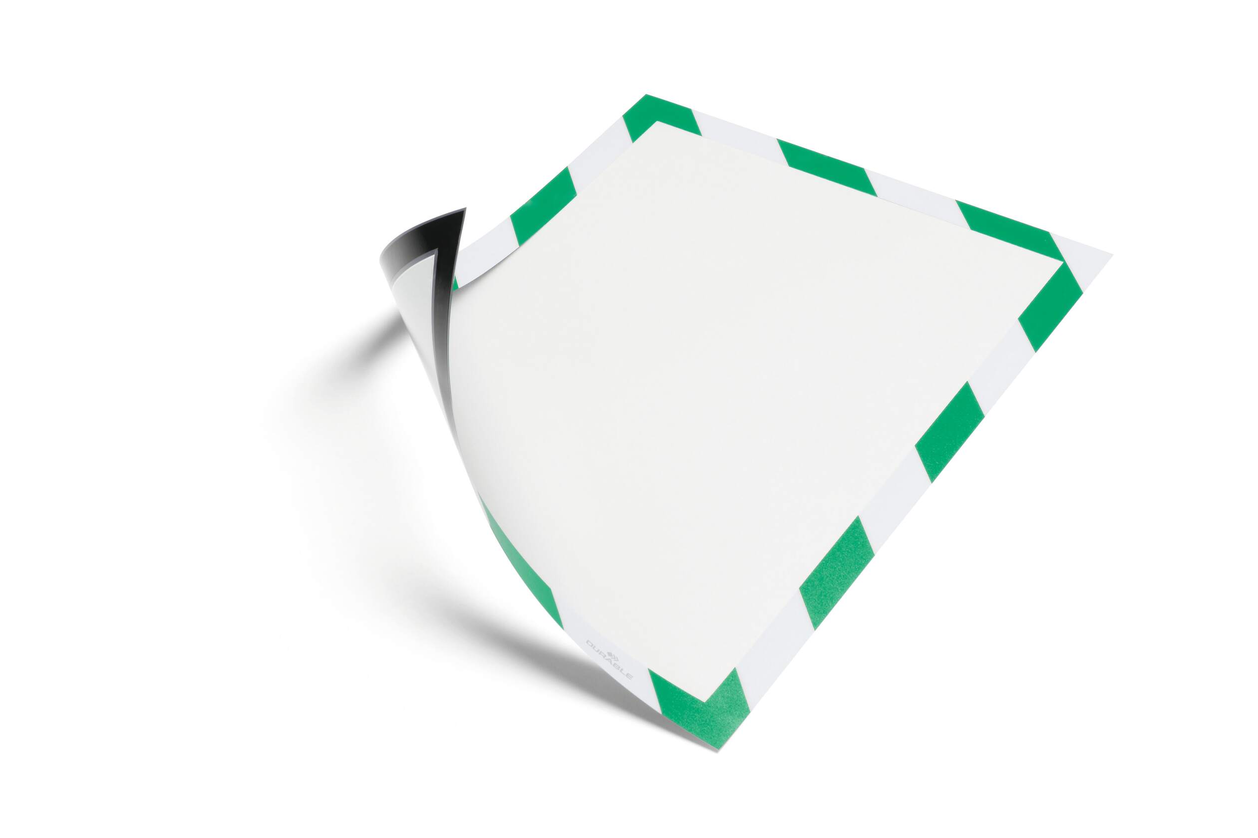 Durable White, Green A4 Frame, 323 mm Height, 236mm Width