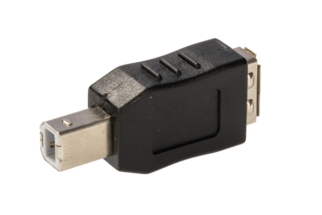 495-5342 RS PRO USB Type A to Female to USB B Male Adapter