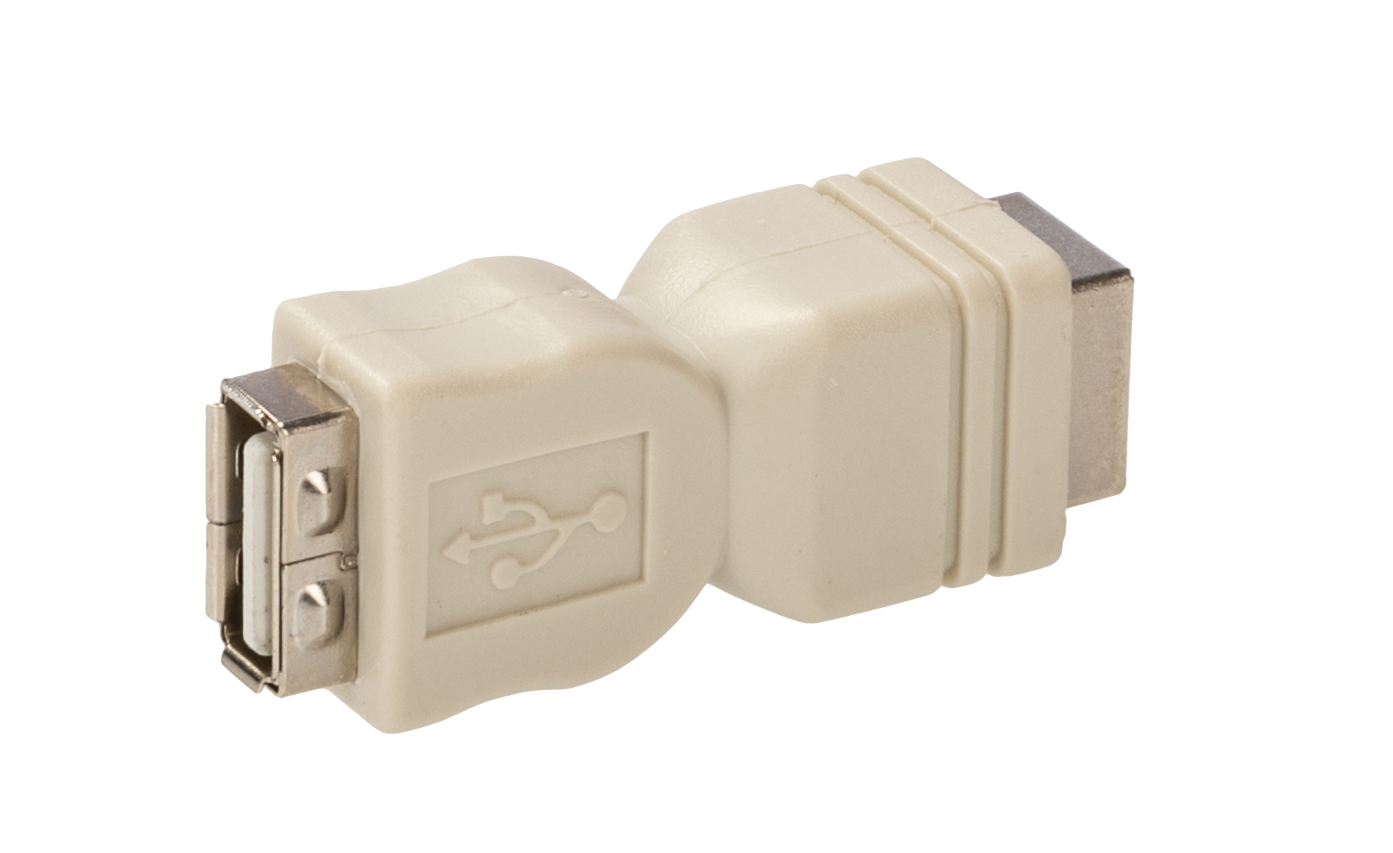 RS PRO USB Type A to Female to USB B Female Adapter