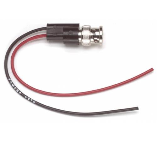 4970 Pomona BNC Test Lead, 500V ac, Red, Black, 150 mm Lead Length