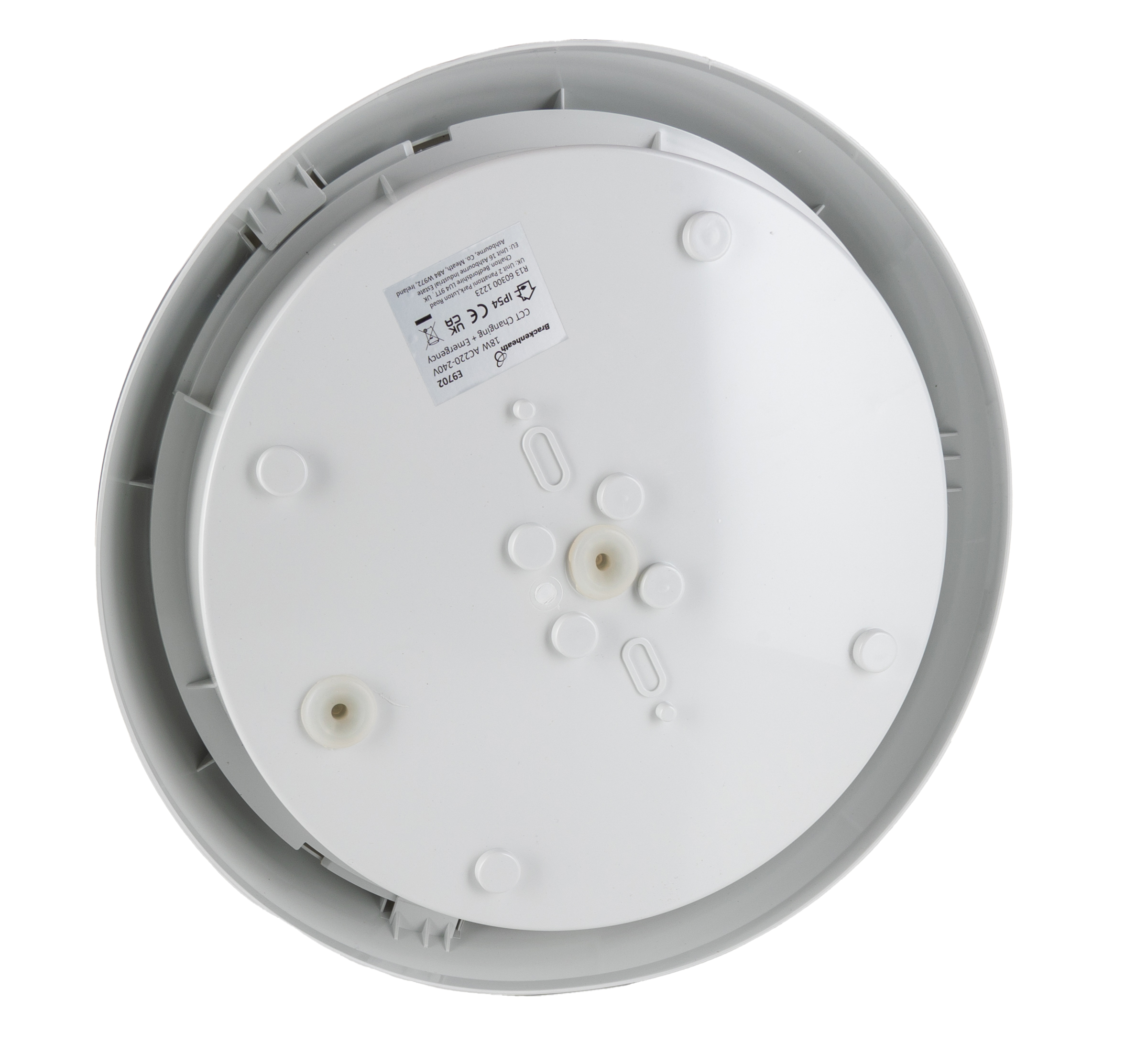 188-3519 RS PRO Round LED Bulkhead Light, 18 W, 220 → 240 V ac, IP54