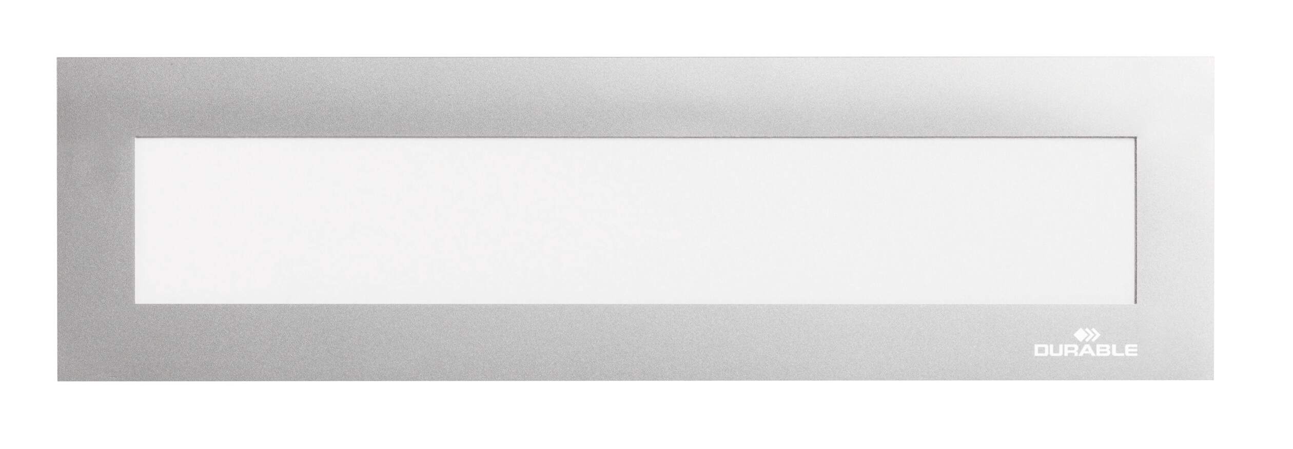 Durable Silver A4 Frame, 66 mm Height, 236mm Width
