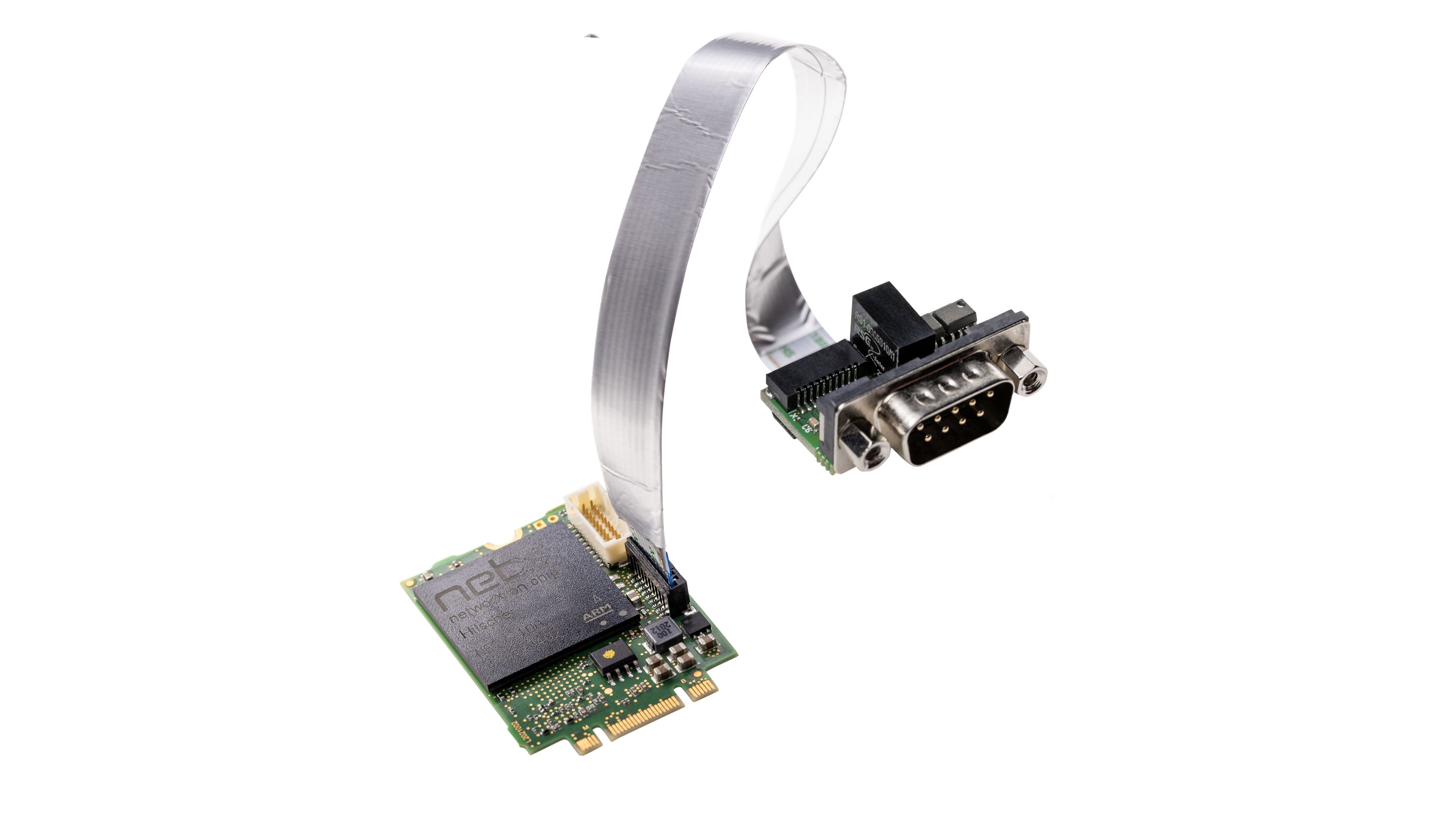 Hilscher 1 PCI Express M.2 D-sub, 9 Pin Serial Card