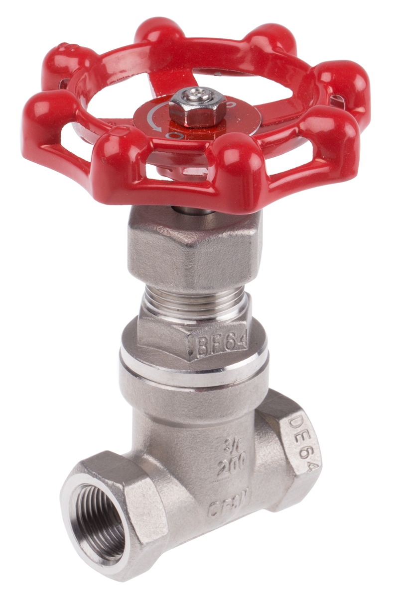 RS PRO Stainless Steel Globe Valve, Threaded 32 bar