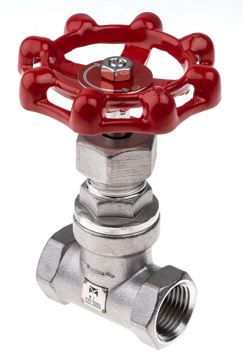 RS PRO Stainless Steel Globe Valve, Threaded 32 bar