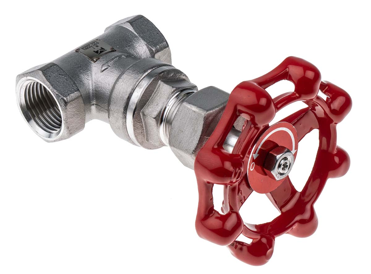 499-2559 RS PRO Stainless Steel Globe Valve, Threaded 32 bar