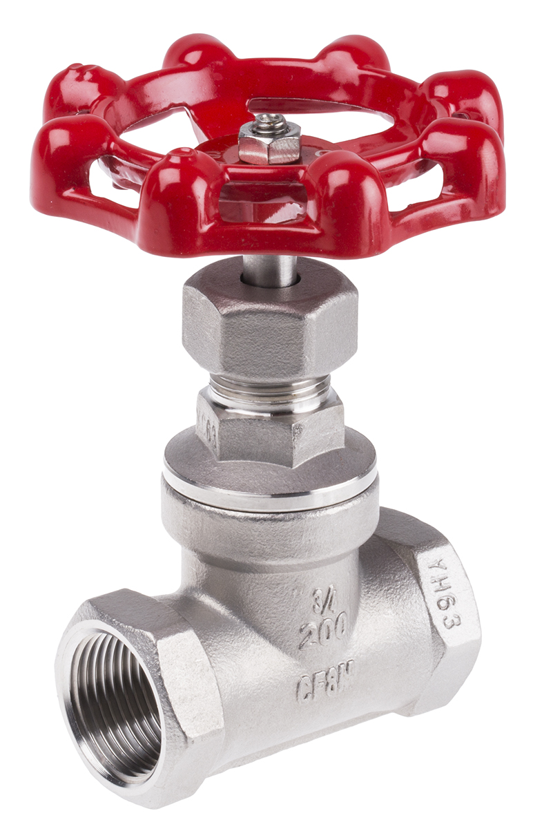 RS PRO Stainless Steel Globe Valve, Threaded 32 bar