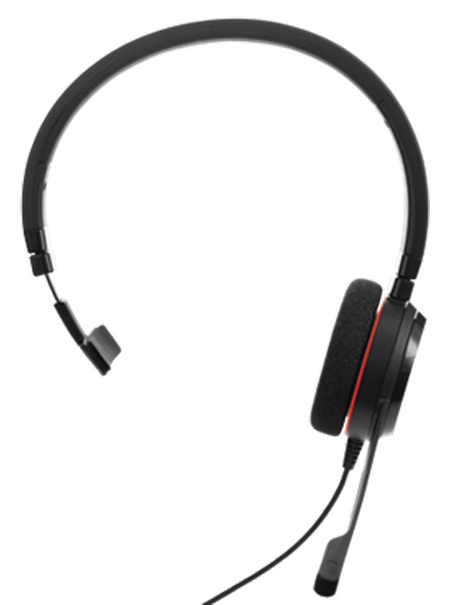 Jabra Evolve 20 Black Over The Head