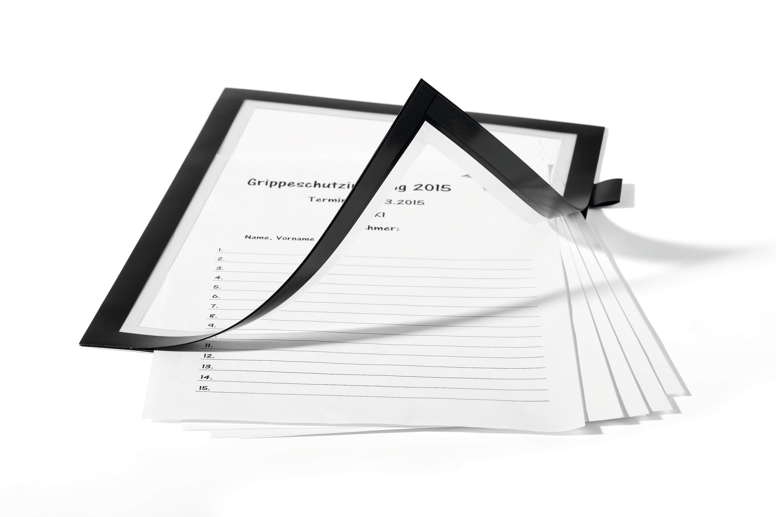 499301 Durable Black A4 Frame, 323 mm Height, 254mm Width