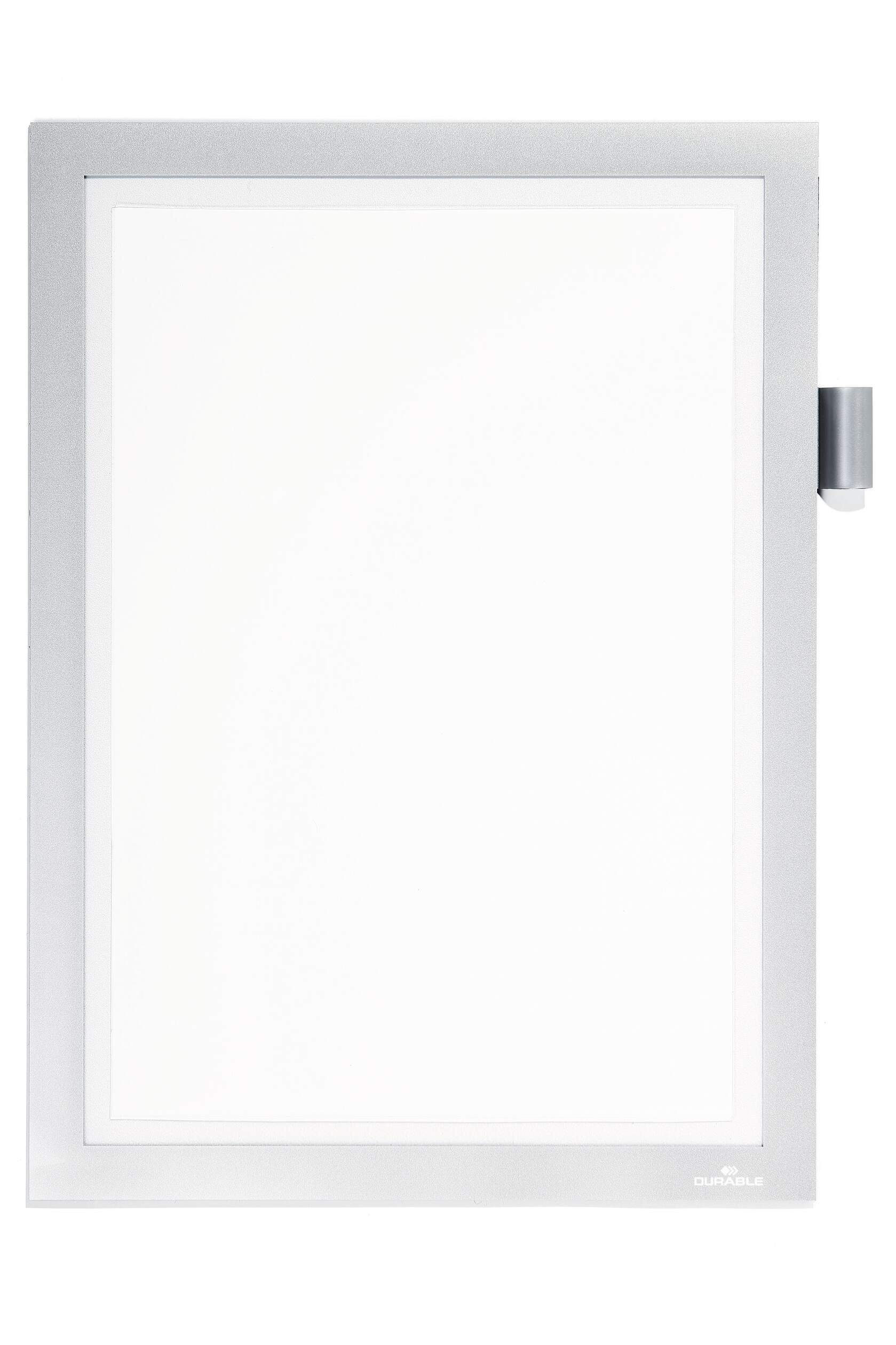 Durable Silver A4 Frame, 323 mm Height, 254mm Width