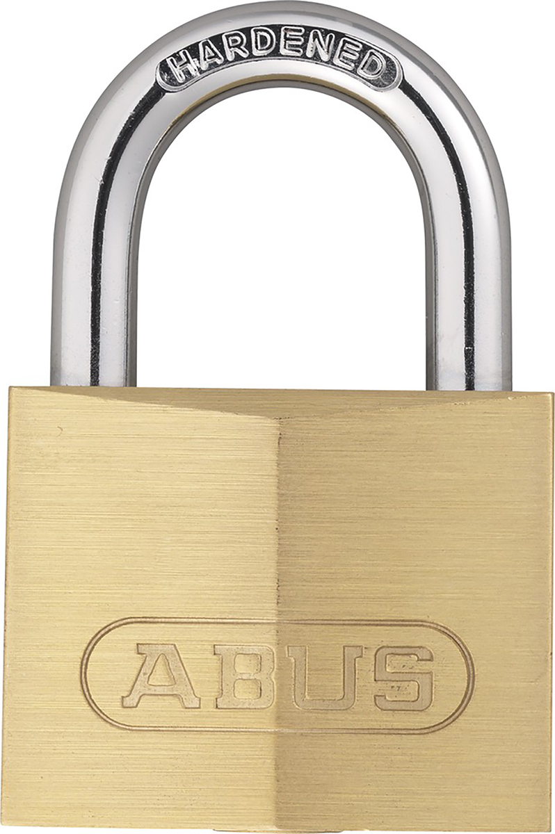 ABUS Keyed Brass Padlock Weatherproof, 6 mm Shackle, 39 mm Body