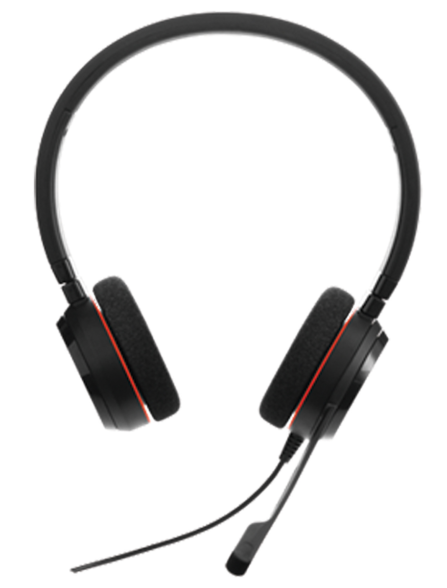 Jabra Evolve 20 Black Over The Head